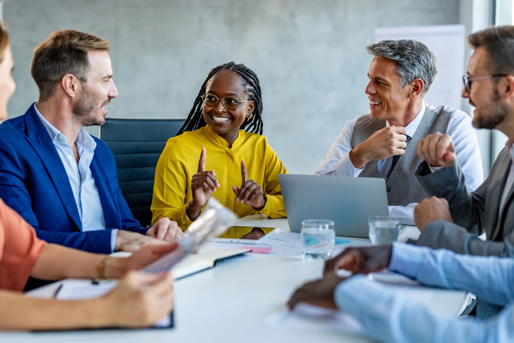 Professional benefits consultation in progress